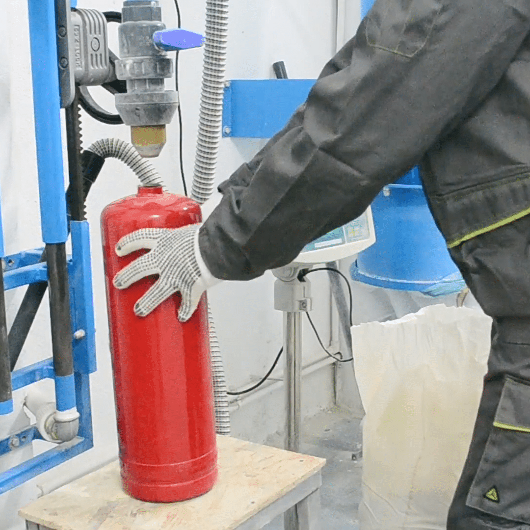 refill fire-extinguisher